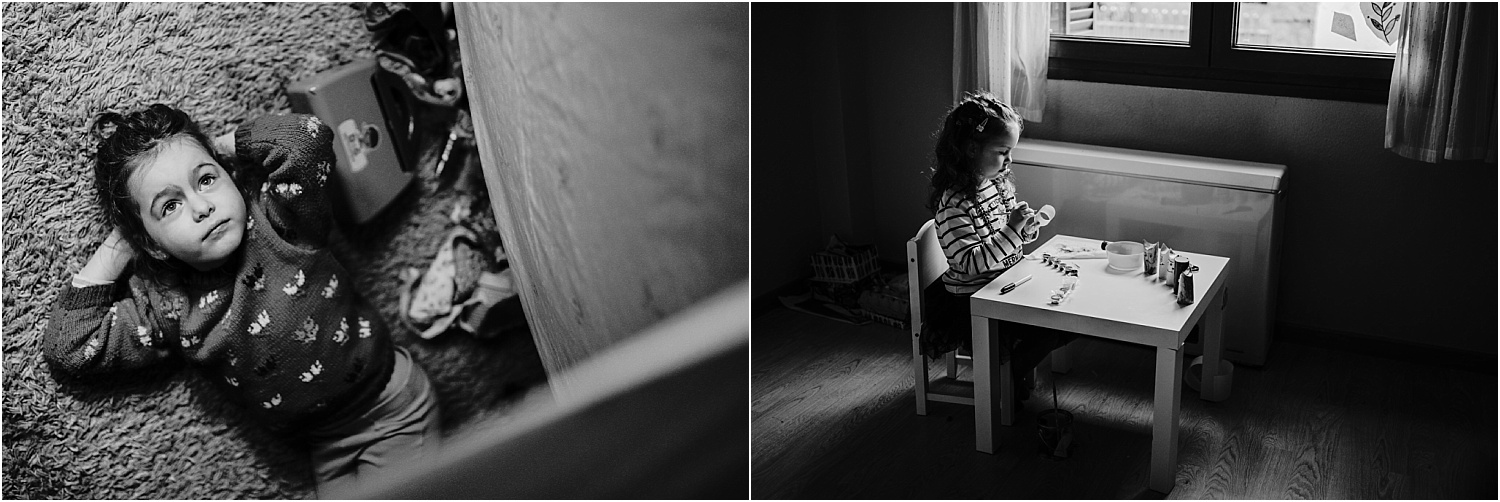 Fotografía familiar a domicilio en Madrid.